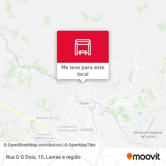 Rua G G Dois, 10 mapa