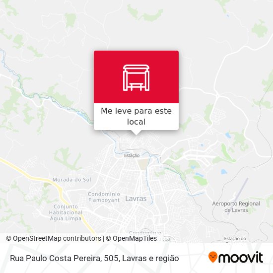 Rua Paulo Costa Pereira, 505 mapa
