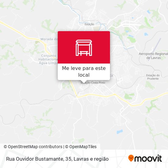 Rua Ouvidor Bustamante, 35 mapa