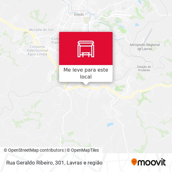 Rua Geraldo Ribeiro, 301 mapa