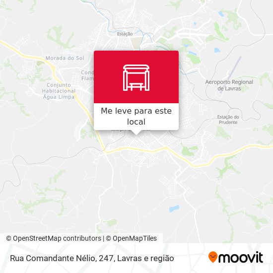 Rua Comandante Nélio, 247 mapa