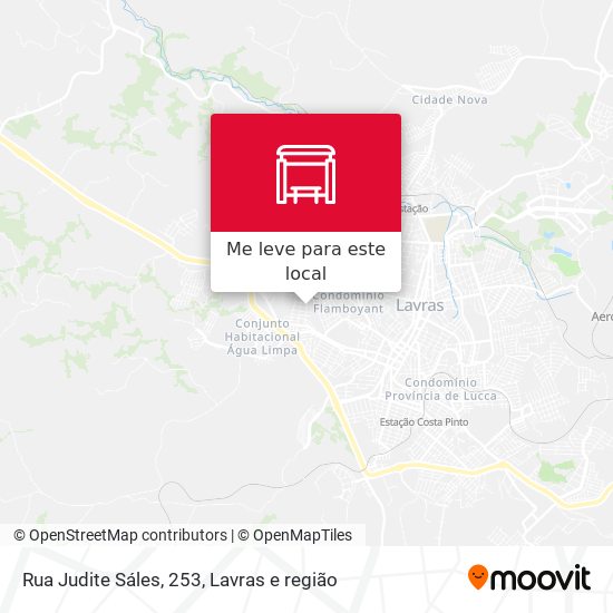 Rua Judite Sáles, 253 mapa