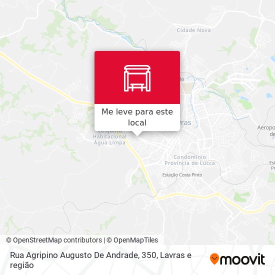 Rua Agripino Augusto De Andrade, 350 mapa