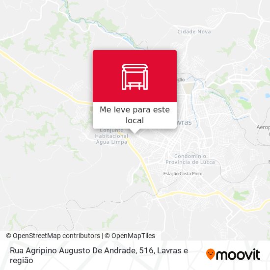Rua Agripino Augusto De Andrade, 516 mapa