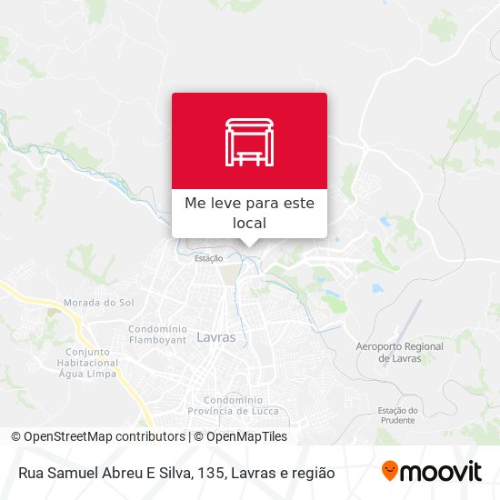 Rua Samuel Abreu E Silva, 135 mapa