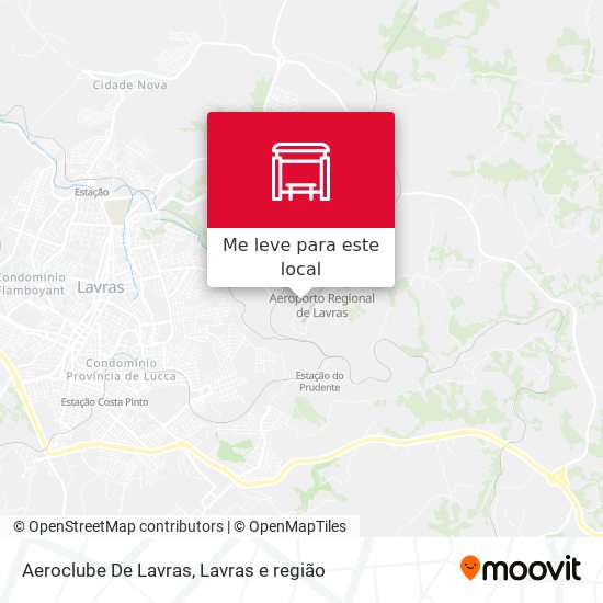 Aeroclube De Lavras mapa