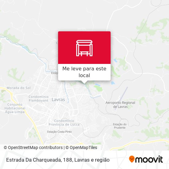Estrada Da Charqueada, 188 mapa