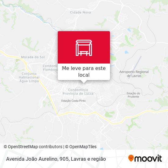 Avenida João Aurelino, 905 mapa