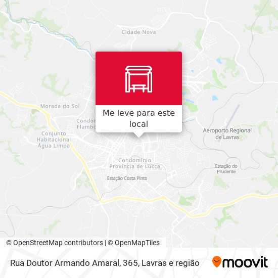 Rua Doutor Armando Amaral, 365 mapa
