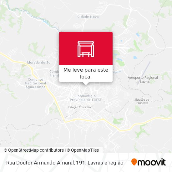 Rua Doutor Armando Amaral, 191 mapa
