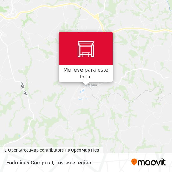 Fadminas Campus I mapa