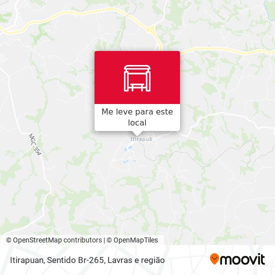 Itirapuan, Sentido Br-265 mapa