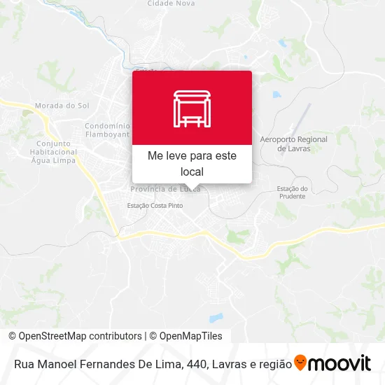 Rua Manoel Fernandes De Lima, 440 mapa