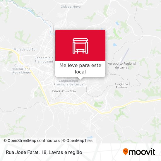 Rua Jose Farat, 18 mapa
