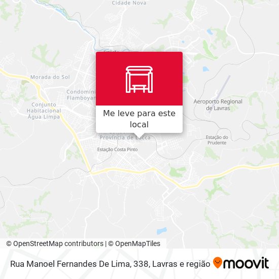 Rua Manoel Fernandes De Lima, 338 mapa
