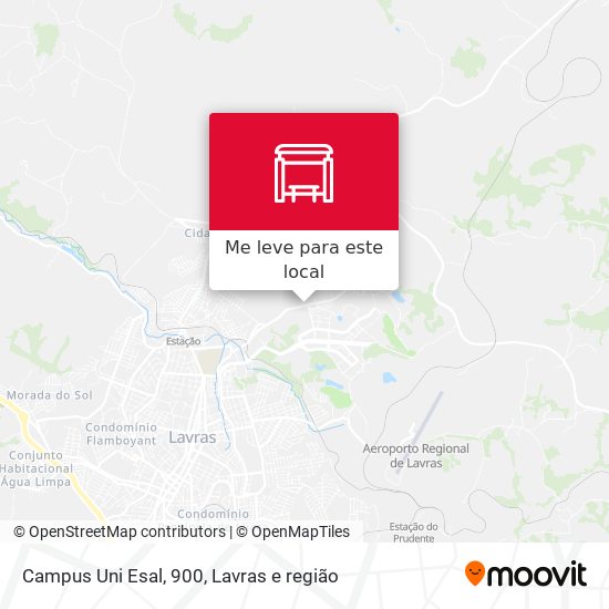 Campus Uni Esal, 900 mapa