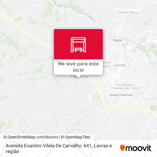 Avenida Evaristo Vilela De Carvalho, 441 mapa