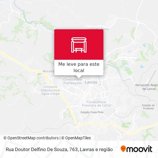 Rua Doutor Delfino De Souza, 763 mapa