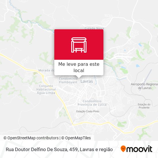 Rua Doutor Delfino De Souza, 459 mapa