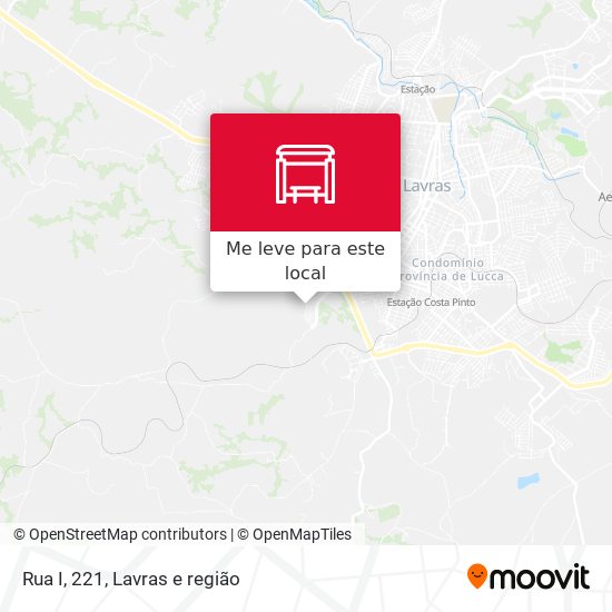 Rua I, 221 mapa