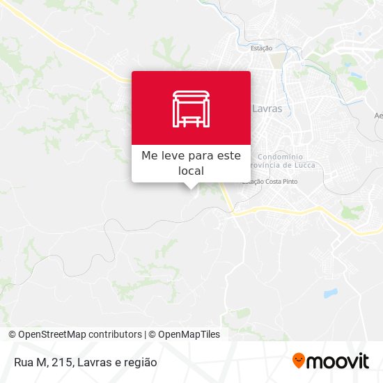 Rua M, 215 mapa