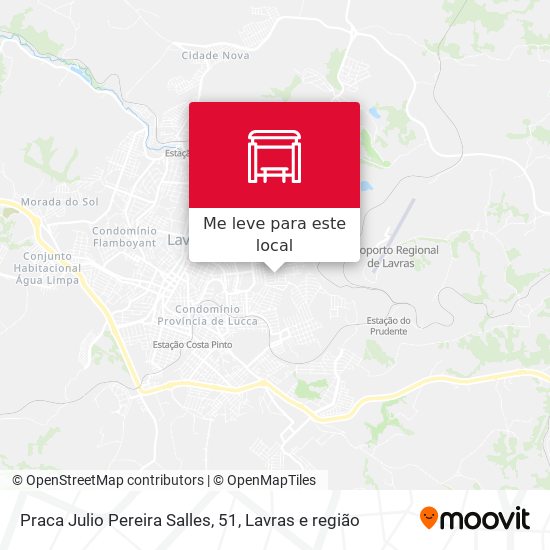 Praca Julio Pereira Salles, 51 mapa
