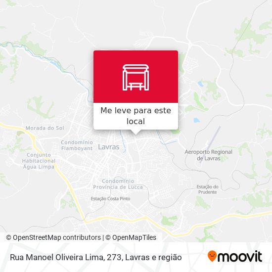 Rua Manoel Oliveira Lima, 273 mapa