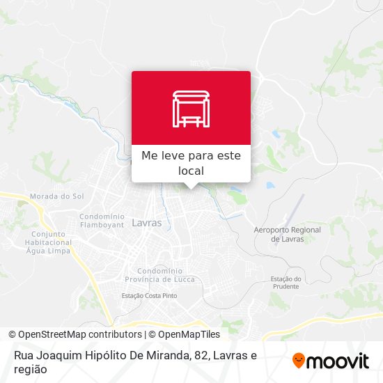 Rua Joaquim Hipólito De Miranda, 82 mapa
