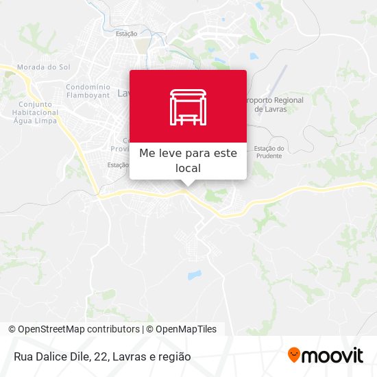 Rua Dalice Dile, 22 mapa