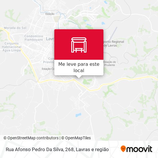 Rua Afonso Pedro Da Silva, 268 mapa