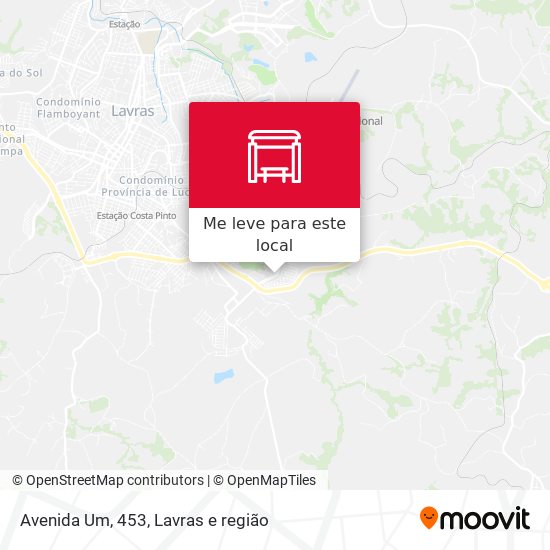 Avenida Um, 453 mapa