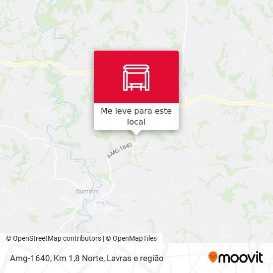 Amg-1640, Km 1,8 Norte mapa