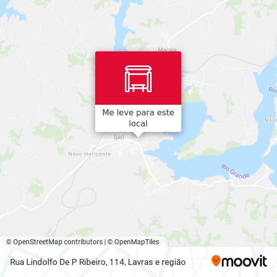 Rua Lindolfo De P Ribeiro, 114 mapa