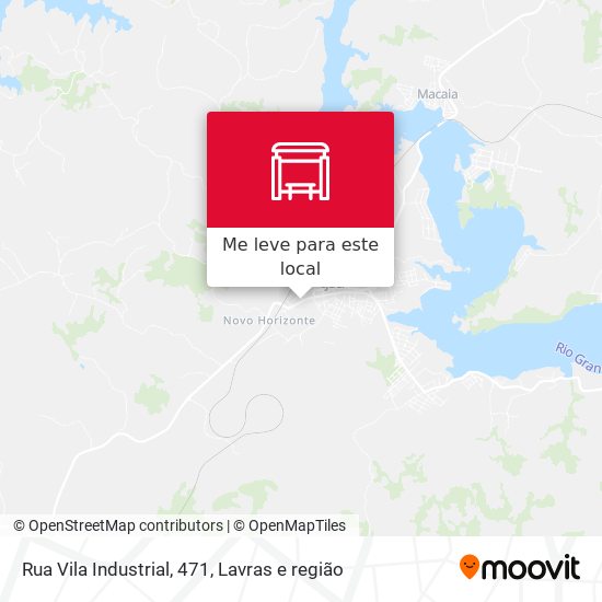 Rua Vila Industrial, 471 mapa
