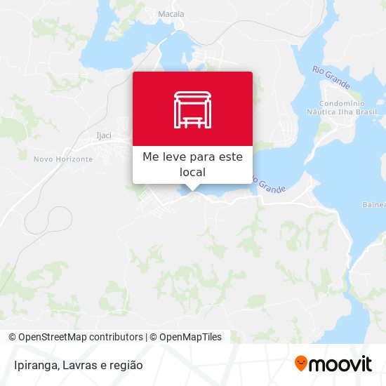 Ipiranga mapa