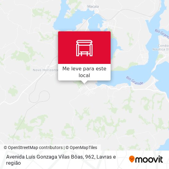 Avenida Luís Gonzaga Vilas Bôas, 962 mapa