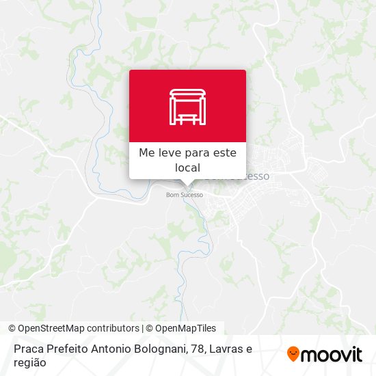 Praca Prefeito Antonio Bolognani, 78 mapa
