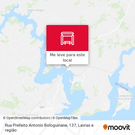 Rua Prefeito Antonio Bologuinane, 137 mapa
