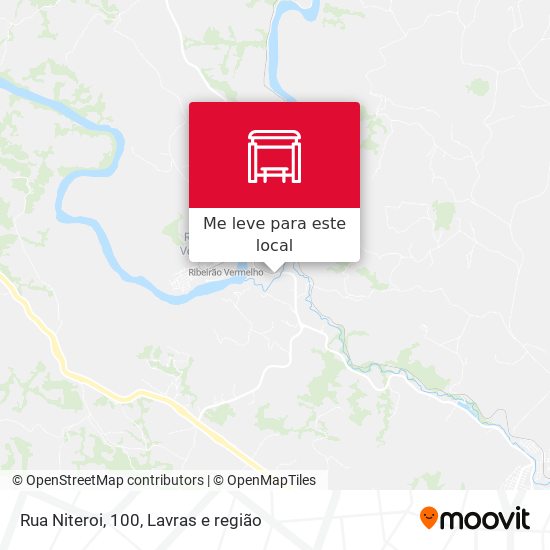 Rua Niteroi, 100 mapa