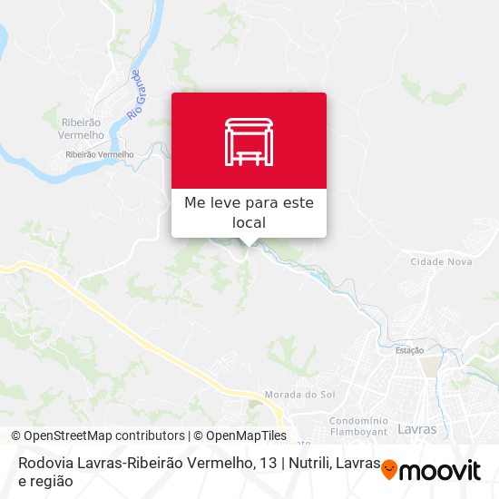Rodovia Lavras-Ribeirão Vermelho, 13 | Nutrili mapa