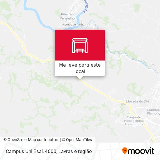 Campus Uni Esal, 4600 mapa