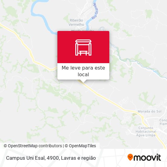 Campus Uni Esal, 4900 mapa