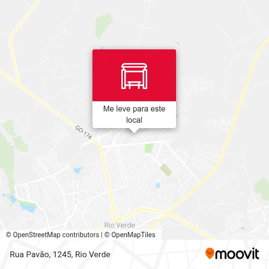 Rua Pavão, 1245 mapa
