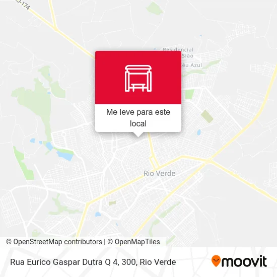 Rua Eurico Gaspar Dutra Q 4, 300 mapa