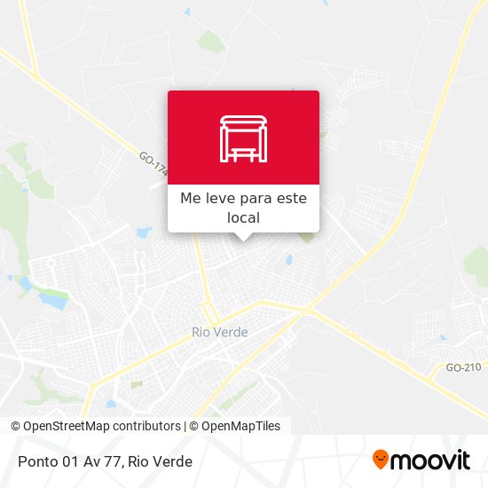 Ponto 01 Av 77 mapa