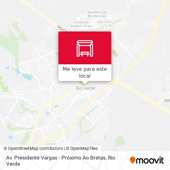Av. Presidente Vargas - Próximo Ao Bretas mapa