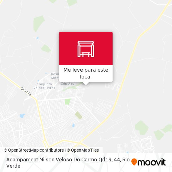 Acampament Nilson Veloso Do Carmo Qd19, 44 mapa