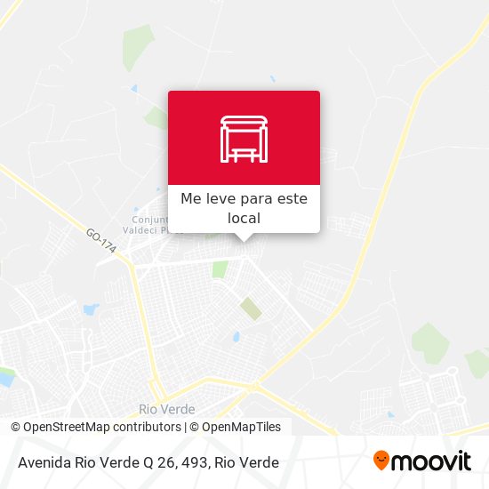 Avenida Rio Verde Q 26, 493 mapa
