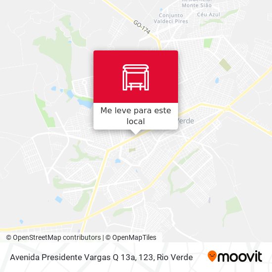 Avenida Presidente Vargas Q 13a, 123 mapa