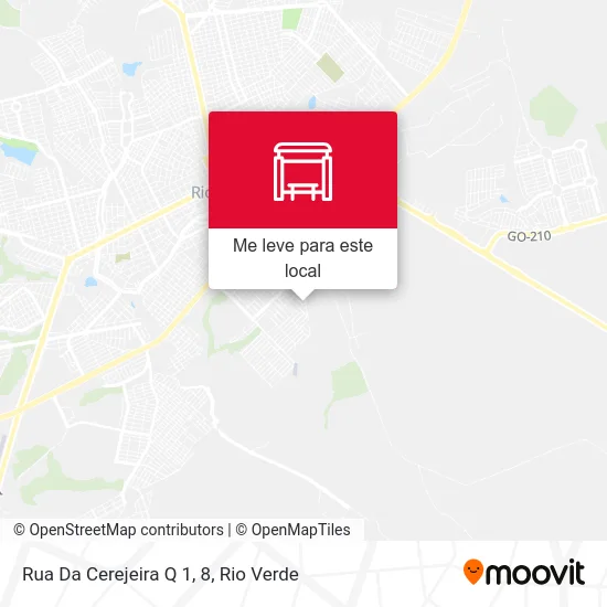 Rua Da Cerejeira Q 1, 8 mapa